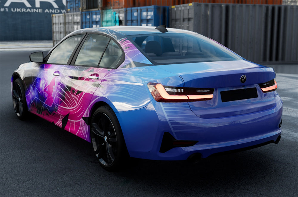 Mallcas™  Starry Sky Camouflage Custom Printed Vinyl Wrap