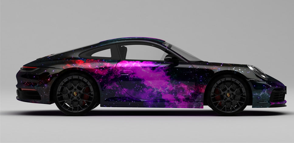 Mallcas™  Starry Sky Camouflage Custom Printed Vinyl Wrap