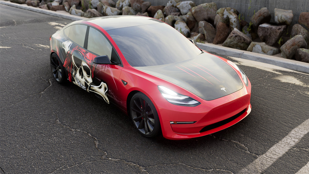 Mallcas™ Pirate Custom Printed Vinyl Wrap