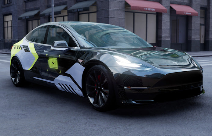 Mallcas™ Power Level Custom Printed Vinyl Wrap