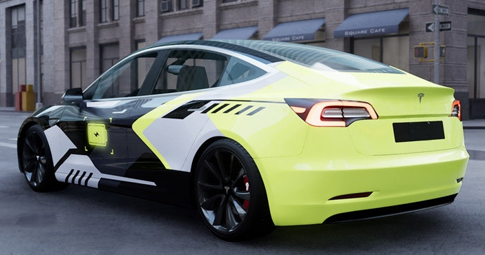 Mallcas™ Power Level Custom Printed Vinyl Wrap