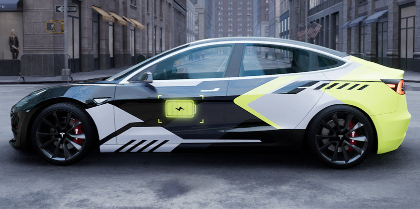 Mallcas™ Power Level Custom Printed Vinyl Wrap