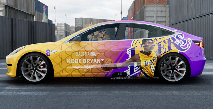 Mallcas™ Kobe Custom Printed Vinyl Wrap