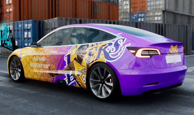 Mallcas™ Kobe Custom Printed Vinyl Wrap