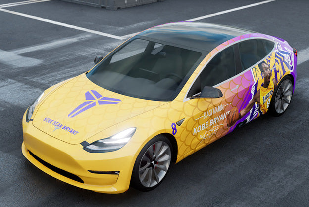 Mallcas™ Kobe Custom Printed Vinyl Wrap