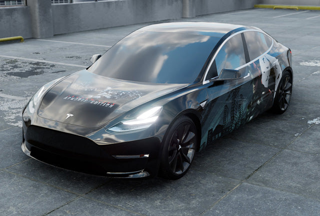 Mallcas™ Batman Custom Printed Vinyl Wrap