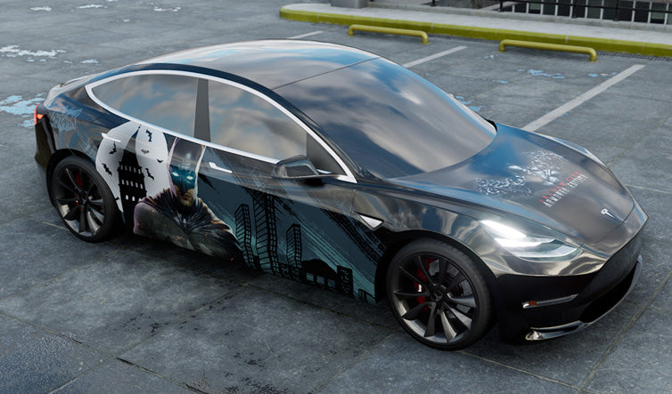 Mallcas™ Batman Custom Printed Vinyl Wrap