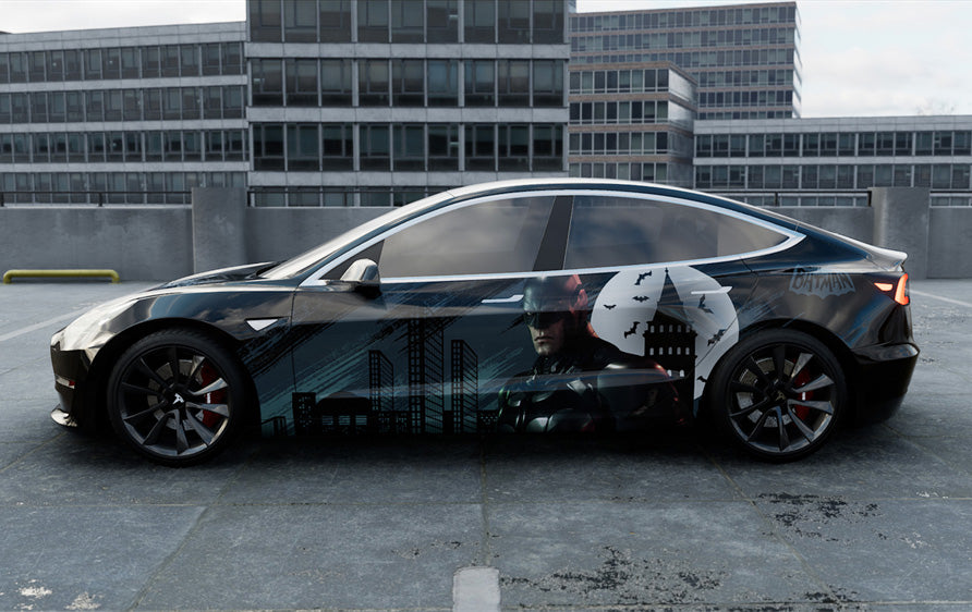Mallcas™ Batman Custom Printed Vinyl Wrap