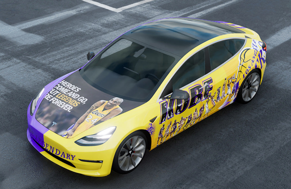 Mallcas™ Kobe Custom Printed Vinyl Wrap
