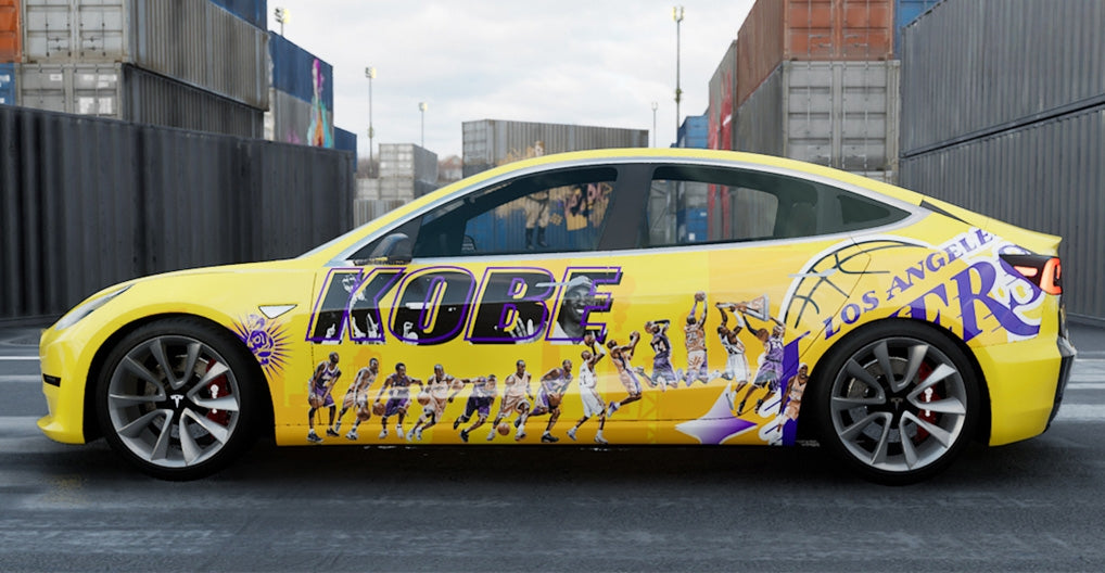 Mallcas™ Kobe Custom Printed Vinyl Wrap