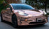 Mallcas™ Mirror Chrome Rose Gold Vinyl Wrap (PET Liner)