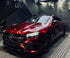 Mallcas™ Glossy Liquid Metallic Dragon Blood Red Vinyl Wrap (PET Liner)