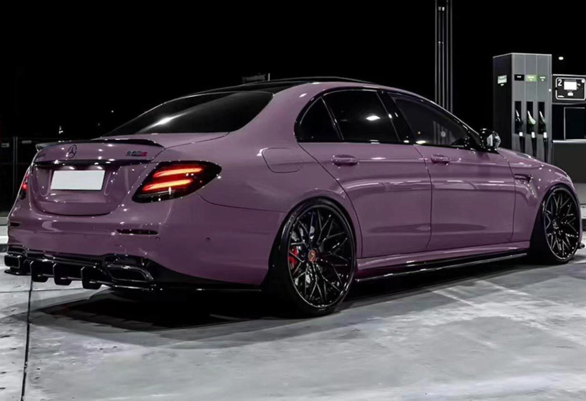 Mallcas™ Glossy Mauve Latte Vinyl Wrap (PET Liner)