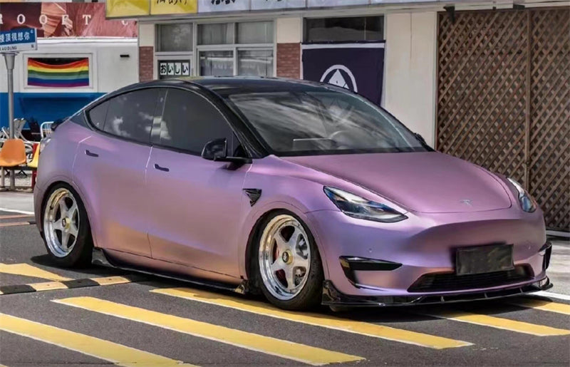 Mallcas™ Matte Raspberry Pink Purple Vinyl Wrap (PET Liner)