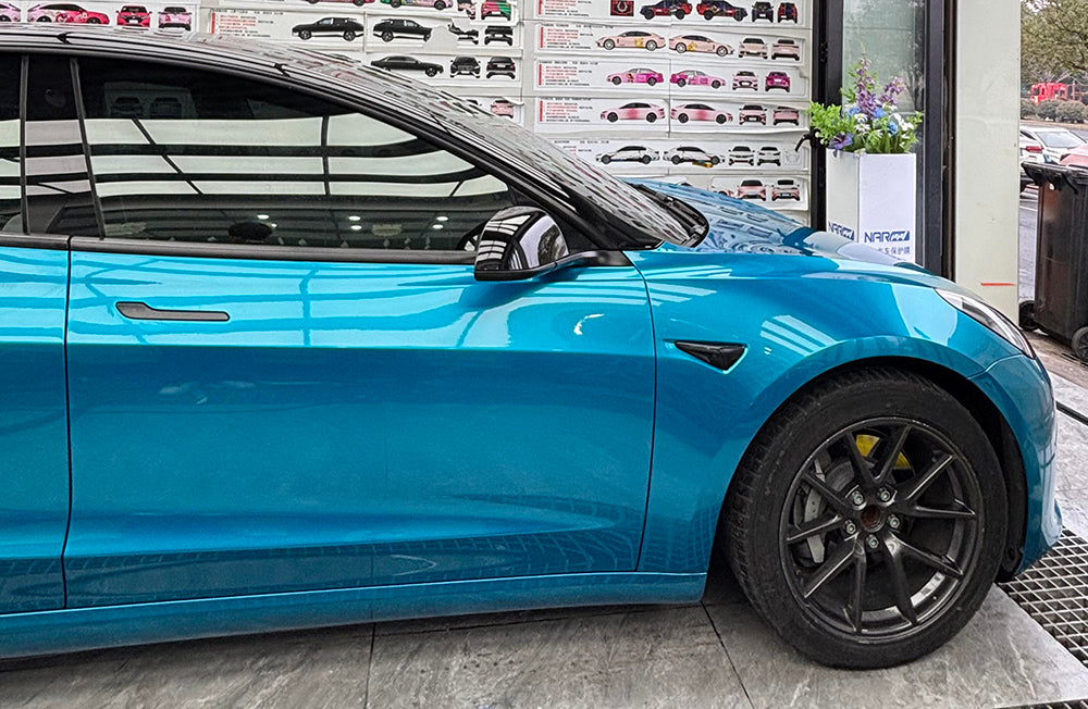 Mallcas™ TPU ColorPPF Gloss Metallic Canel Bay Blue
