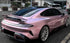 Mallcas™ Glossy Metallic Moisture Rose Pink Vinyl Wrap (PET Liner)