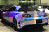 Mallcas™ Glossy Rainbow Chrome White Vinyl Wrap (PET Liner)