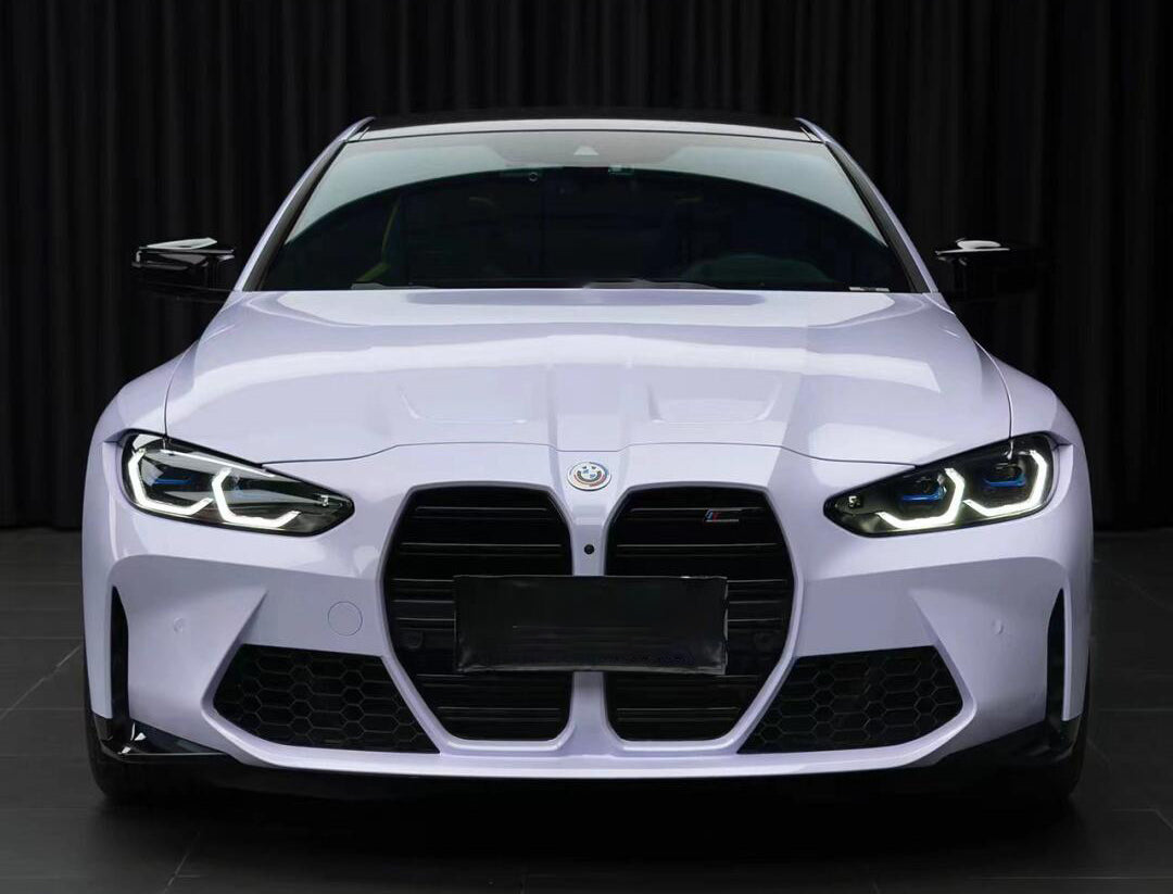 Mallcas™ Glossy Misty Purple Vinyl Wrap (PET Liner)