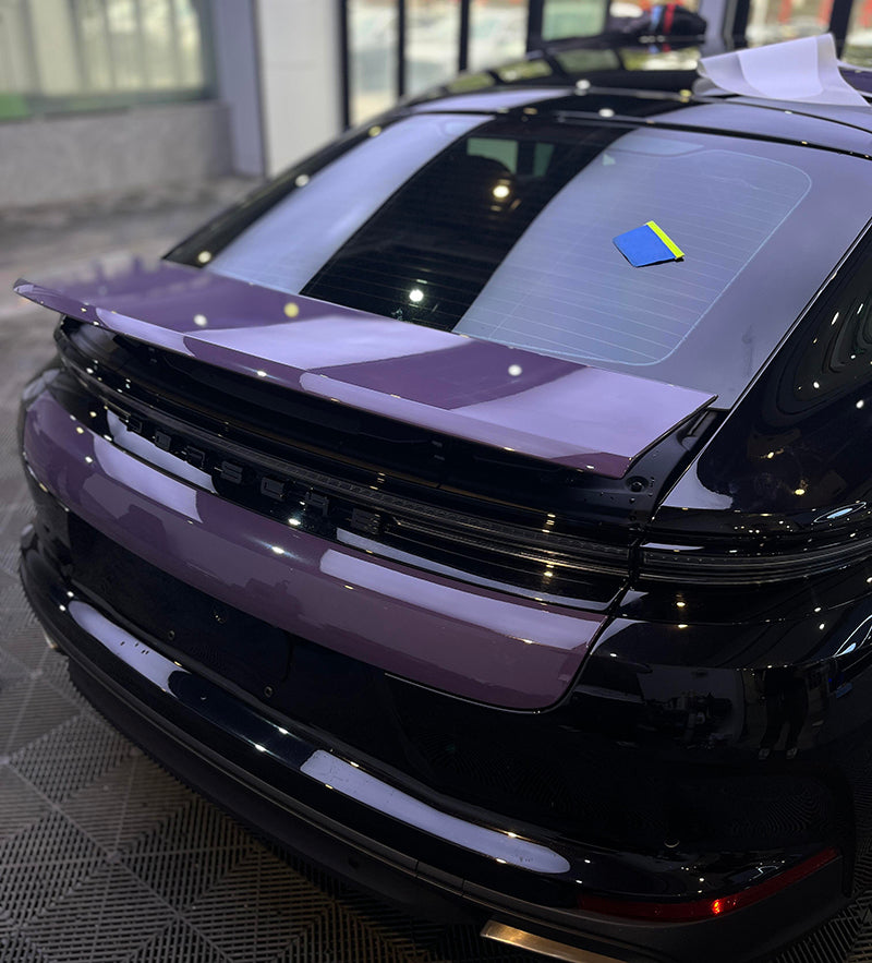 Mallcas™ Glossy Royal Purple Vinyl Wrap (PET Liner)