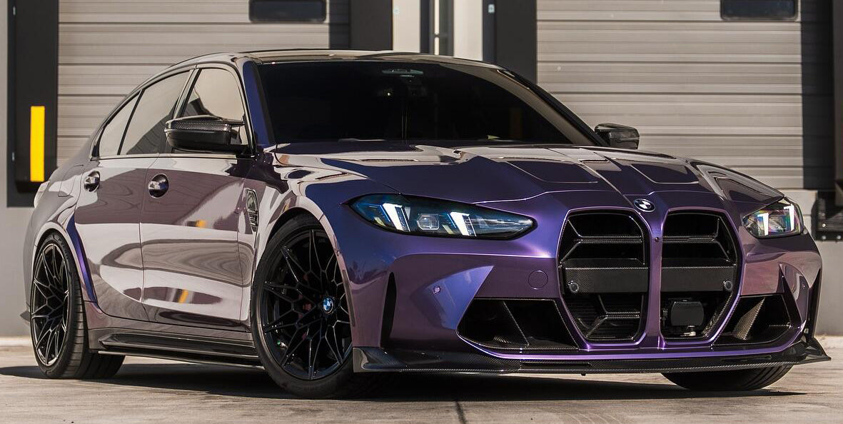 Mallcas™ TPU ColorPPF Gloss Metallic Grey Violet