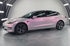 Mallcas™ Glossy Candy Metallic Gray Pink Vinyl Wrap (PET Liner)