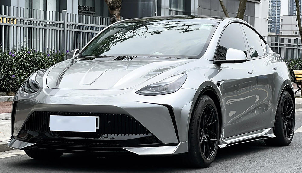 Mallcas™ Glossy Liquid Metallic Fluorescein Silver Vinyl Wrap (PET Liner)