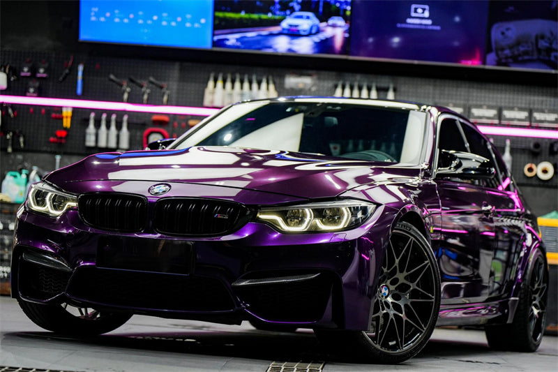 Mallcas™ ColorPPF Gloss Metallic Black Purple (TPU Wet Apply)