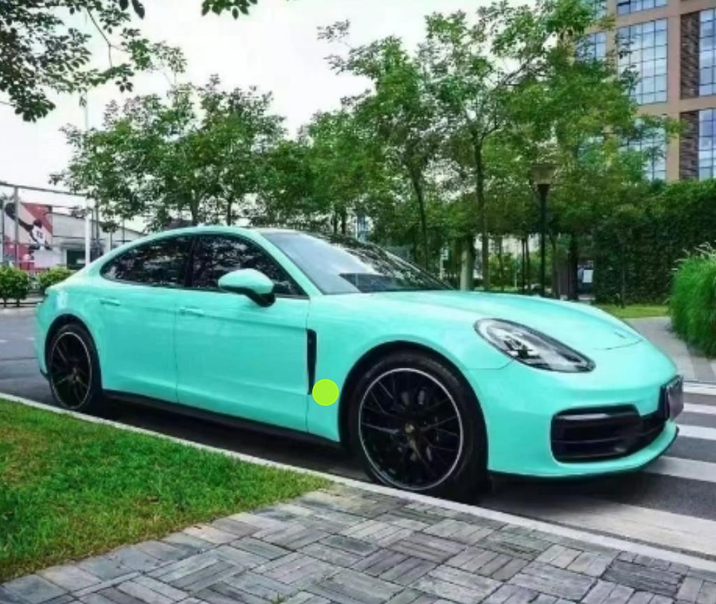 Mallcas™ Glossy Mint Green Vinyl Wrap