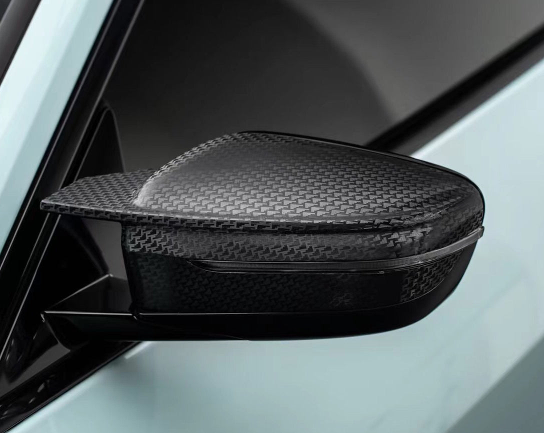 Mallcas™ Satin Black Sawtooth Carbon Fiber Vinyl Wrap (PET Liner)