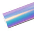 Mallcas™ Matte Rainbow Chrome White Vinyl Wrap (PET Liner)