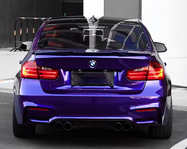 Mallcas™ Glossy Royal Indigo Vinyl Wrap (PET Liner)