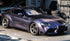 Mallcas™ Glossy Metallic Posemary Purple Vinyl Wrap (PET Liner)