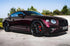 Mallcas™ Glossy Metallic Vitreous Black Red Vinyl Wrap (PET Liner)