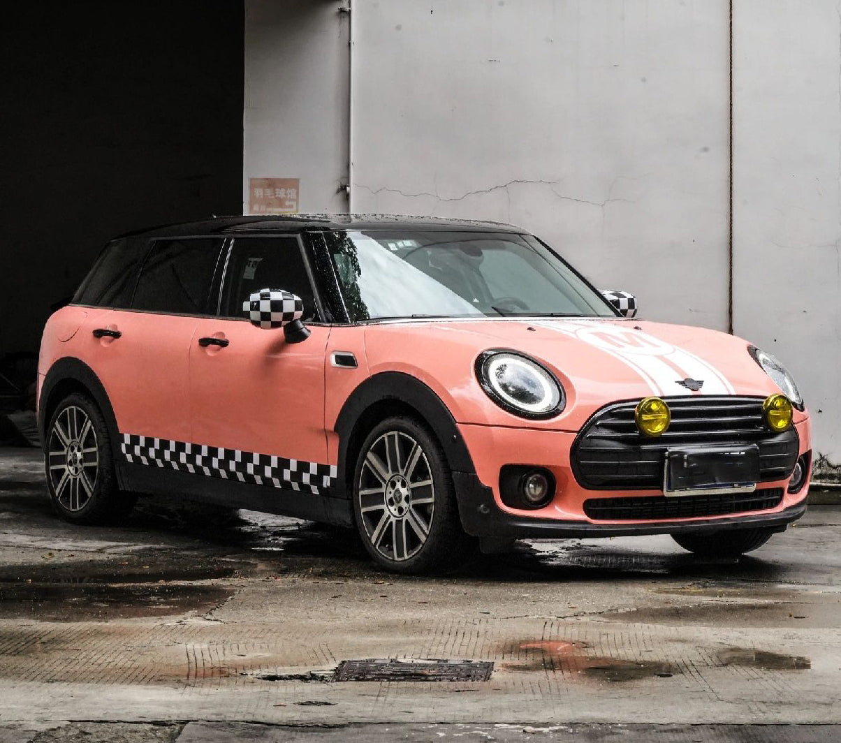 Mallcas™ Glossy Paggy Pink Vinyl Wrap (PET Liner)