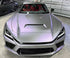 Mallcas™ Matte Technology Silver Purple Vinyl Wrap (PET Liner)