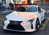 Mallcas™ Gloss Technology White Orange Vinyl Wrap (PET Liner)