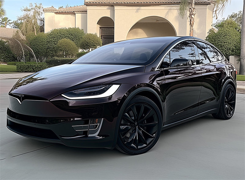 Mallcas™ TPU ColorPPF Gloss Metallic Black Cherry Wine (Black Kirsch)
