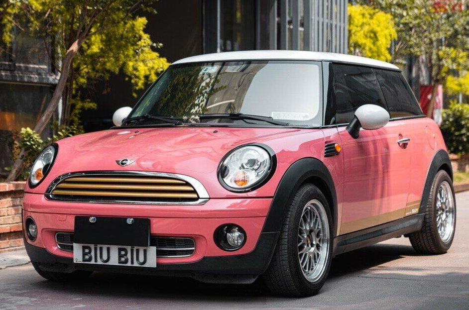 Mallcas™ Glossy Bean Red Vinyl Wrap (PET Liner)
