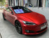Mallcas™ Matte Ceramics Red Vinyl Wrap (PET Liner)