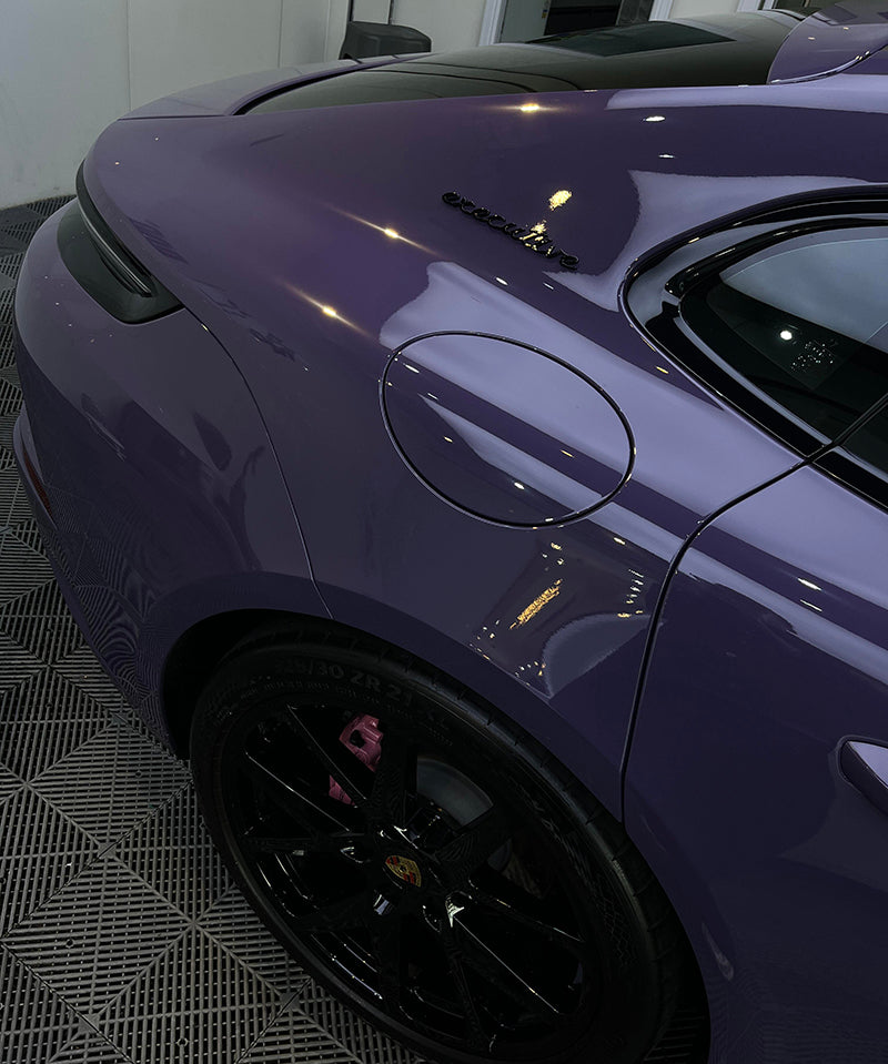 Mallcas™ Glossy Royal Purple Vinyl Wrap (PET Liner)