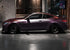 Mallcas™ Satin Flame Ember Black Vinyl Wrap (PET Liner)
