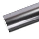 Mallcas™ Glossy Liquid Metallic Silver Vinyl Wrap (PET Liner)