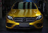 Mallcas™ Glossy Metallic Amber Gold Vinyl Wrap (PET Liner)