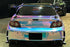 Mallcas™ Glossy Rainbow Chrome White Vinyl Wrap (PET Liner)