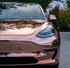 Mallcas™ Mirror Chrome Rose Gold Vinyl Wrap (PET Liner)