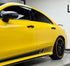 Mallcas™ Glossy Signal Yellow Vinyl Wrap (PET Liner)