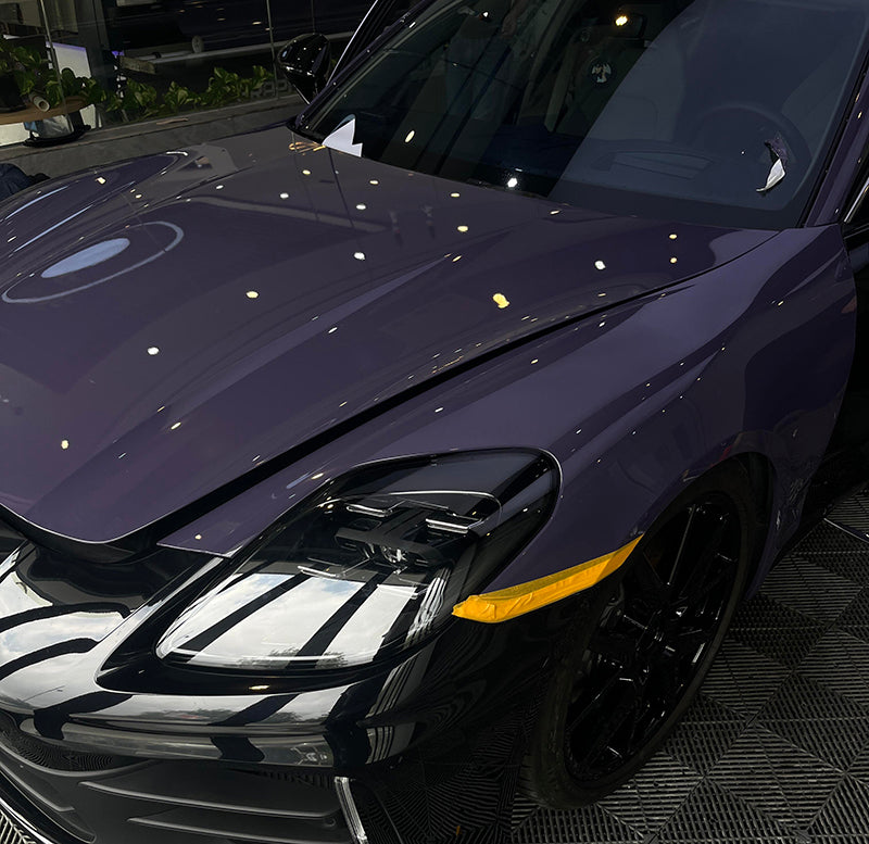 Mallcas™ Glossy Royal Purple Vinyl Wrap (PET Liner)
