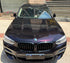 Mallcas™ Ultra Gloss Metallic Glitter Black Purple Vinyl Wrap (PET Liner)