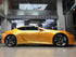 Mallcas™ Matte Heavy Metal Sparkle Yellow Vinyl Wrap (PET Liner)