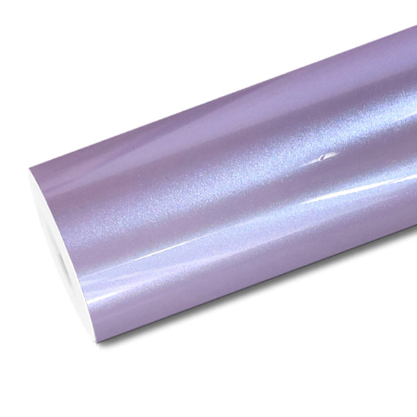 Mallcas™ Glossy Twin Silver Purple Vinyl Wrap (PET Liner)